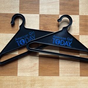 AG American Girl Today Black Doll Outfit Hangers